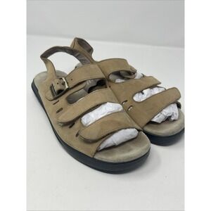 Propet Sandals Womens Size  7 Comfort Breeze Walker Strappy Open Toe Leather